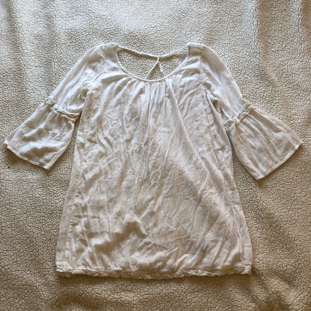 Aerie | White Swim Suit Cover Up/Dress